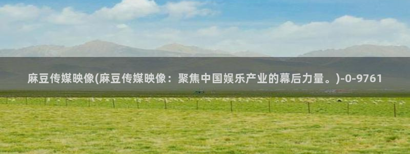 麻豆国产av专区：麻豆传媒映像(麻豆传媒映像：聚焦中国娱乐产业的幕后力量。)