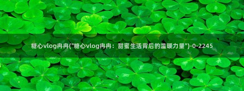 糖心vlog公司