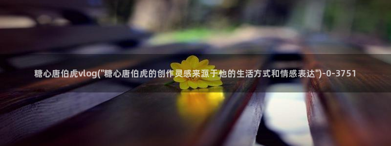 糖果心vlog娜娜：糖心唐伯虎vlog(\