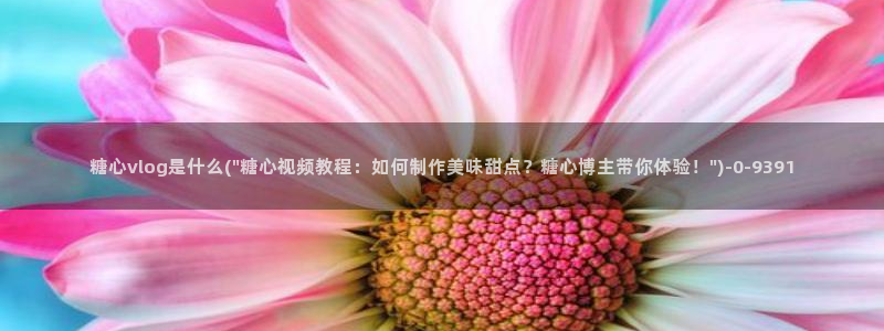 糖心vlog一区二区三区在线观看